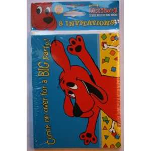  Clifford The Big Red Dog 8 Party Invitations: Health 