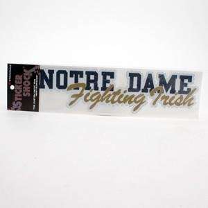   DAME HIGH PERFORMANCE DECAL   ND W/FIGHTING IRISH: Sports & Outdoors