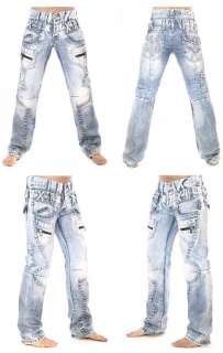 CIPO & BAXX PARTY JEANS C733 BLUE CRYSTAL ALL SIZES  