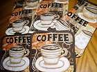 NEW 5 pc COFFEE CUP CAFE JAVA POT HOLDER & OVEN MITT 