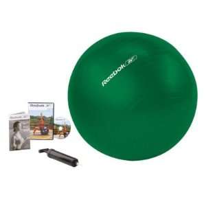  Reebok 75cm Anti Burst Exercise Ball Kit: Sports 