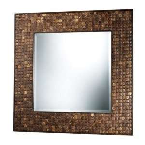  Carrick Mirror in Coconut Shell By Dimond: Home & Kitchen
