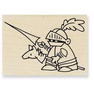  Knight Cavalry   Rubber Stamps Arts, Crafts & Sewing