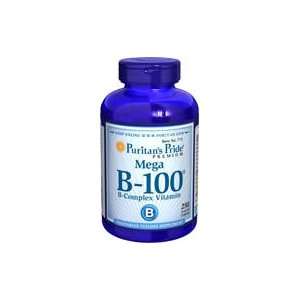  Vitamin B 100 Complex 100 mg 250 Tablets: Health 