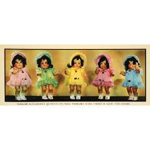  1936 Print Madame Alexander Doll Quintuplets Girls Toy 
