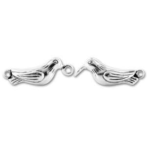  Kissing Birds Sterling Hook and Eye Clasp Arts, Crafts 