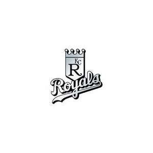 MLB Kansas City Royals Auto Emblem Silver:  Sports 