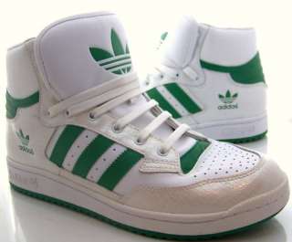 ADIDAS CENTENNIAL MID Shoes Size 10 US NEW White & Green Leather 