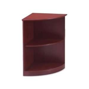   Quarter Round Bookcase   Sierra Cherry   MLNVBQ2CRY: Furniture & Decor