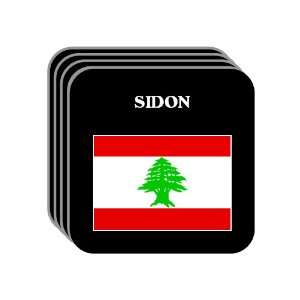  Lebanon   SIDON Set of 4 Mini Mousepad Coasters 