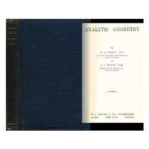  Analytic Geometry W. A. & Tracey, J. I. Wilson Books