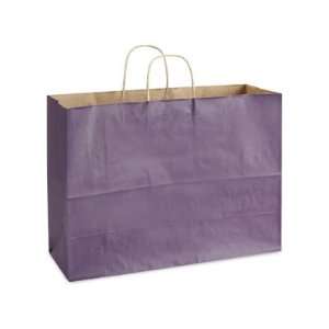   12 Vogue Purple Tinted Paper Shopping Bags