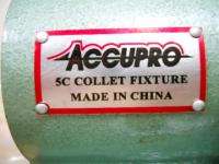 Accupro   Series 5C Collet Fixture, non indexing, manual, horz./vert 