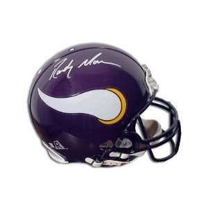  Randy Moss Minnesota Vikings Autographed Helmet: Sports 