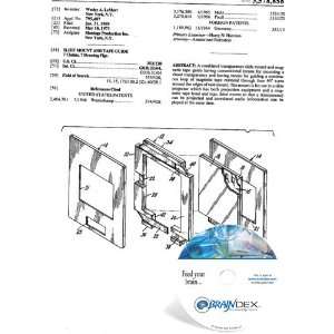  NEW Patent CD for SLIDE MOUNT AND TAPE GUIDE Everything 