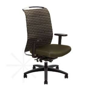  Conte Knit Back Task Chair with Black Frame Office 