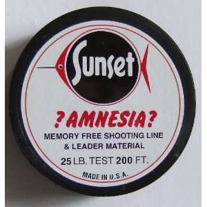  Amnesia Shooting Line/Leader Butt Material 25LB Test 