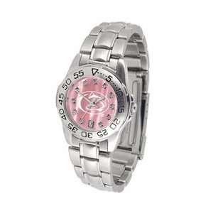  Penn State Ladies Mother of Pearl Sports Watch with Steel 