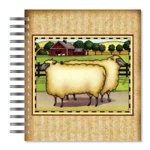  ECOeverywhere Sheep Patch Picture Photo Album, 72 Pages, 7 