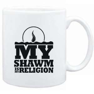  Mug White  my Shawm is my religion Instruments Sports 