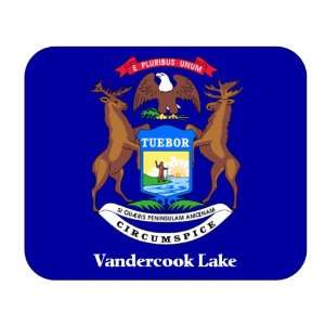   State Flag   Vandercook Lake, Michigan (MI) Mouse Pad 