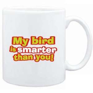   Mug White  My Bird is smarter than you  Animals