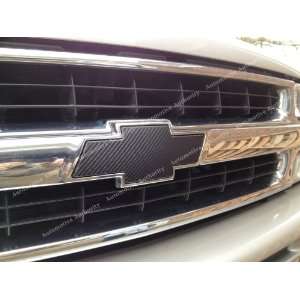 Chevrolet Tahoe 01 06 02 03 04 05 : Black Carbon Fiber Bowtie Emblem 
