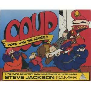   Coup   Down with the Leader (Steve Jackson Games) Toys & Games