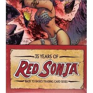   35 Years of Red Sonya Back to Basics Trading Cards Toys & Games