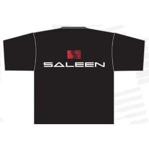  Saleen Black Corporate Logo T Shirt   Medium: Automotive
