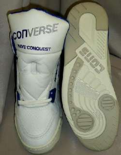 VTG 70s 80s 90s CONQUEST CONVERSE HIGH BASKETBALL SNEAKERS SHOES NOS 