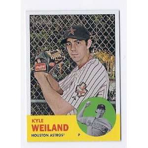  Topps Heritage #216 Kyle Weiland Houston Astros