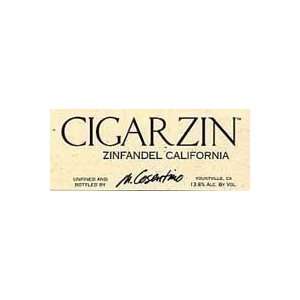 Cosentino Winery Zinfandel Cigarzin 2008 750ML: Grocery 