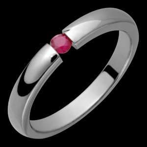    Amylea   size 8.25 Ruby Titanium Ring Alain Raphael Jewelry
