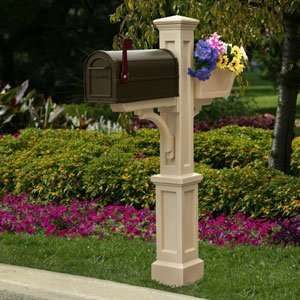  Mayne Westbrook Plus Mailbox Posts   Clay Patio, Lawn 