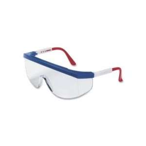  MCR Safety Tomahawk Safety Glass   Red White Blue 