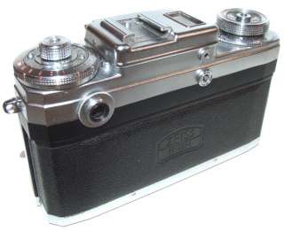 Zeiss Ikon Contax IIIa Black Dial 35mm Film Camera Sonnar 11.5 f50mm 