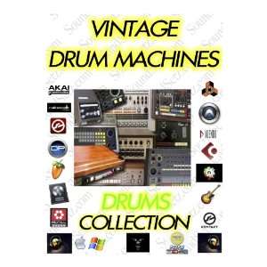  Vintage Drum Machines Drums Collection: Musical 