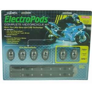   Motorcycle LED Lighting   Sport Bike ElectroPod Kit   Pink Automotive