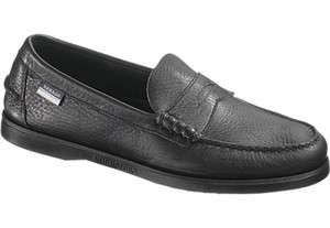 SEBAGO Mens Dolphin Moccasin Loafer Shoes Black Leather B10071  