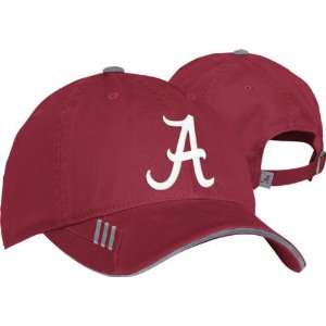 Alabama Crimson Tide adidas Red Sideline Coaches Adjustable Slouch Hat 