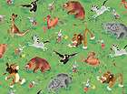 Tawny Scrawny Lion Golden Book Patchwork Novelty Quilt Fabric Quilting 