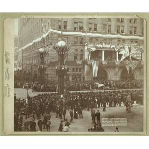  Drawing The Columbian Parade. Oct. 20th, 1892. Forming of 