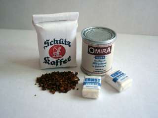 6th Scale German Schutz Kaffee Coffee set  