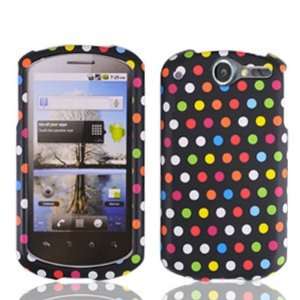 PREMIUM RAINBOW POLKA DOTS Design Faceplate Phone Cover Sleeve Hard 