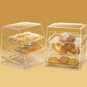   Acrylic Display Case   Includes (3) Trays   Cal Mil Plastic Products