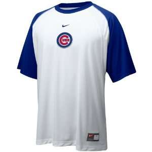  Nike Chicago Cubs White Opening Day Raglan T shirt: Sports 