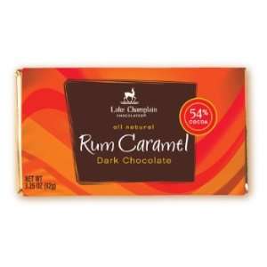 Rum Caramel Filled Dark Chocolate Bar  Grocery & Gourmet 