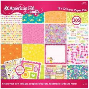  American Girl Crafts Paper Pad, Spring: Toys & Games