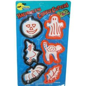  Halloween Cookie Cutters, 6 pack Case Pack 72   435100 